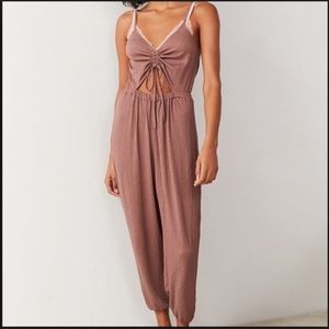 UO our from under Elsie cinch cut out jumpsuit s